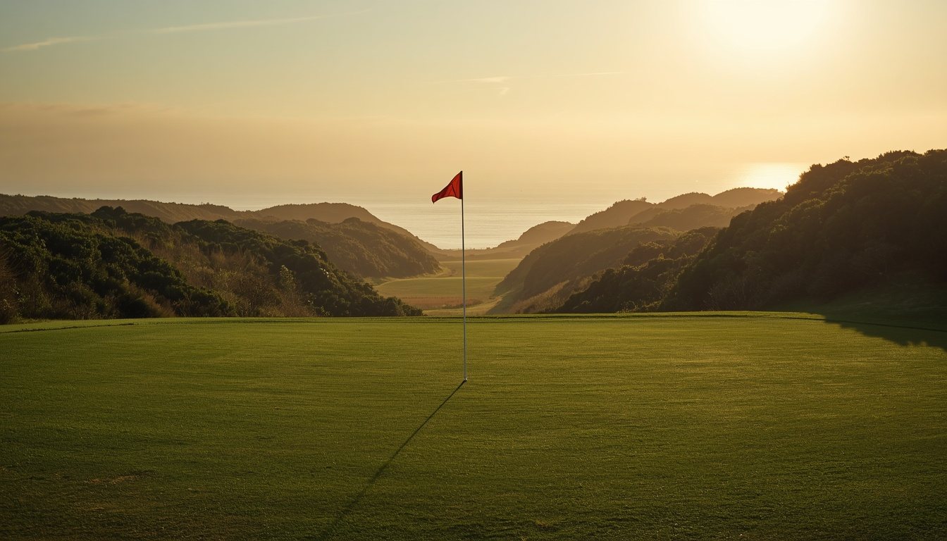 Hole 2 at Ocean Bluff National.