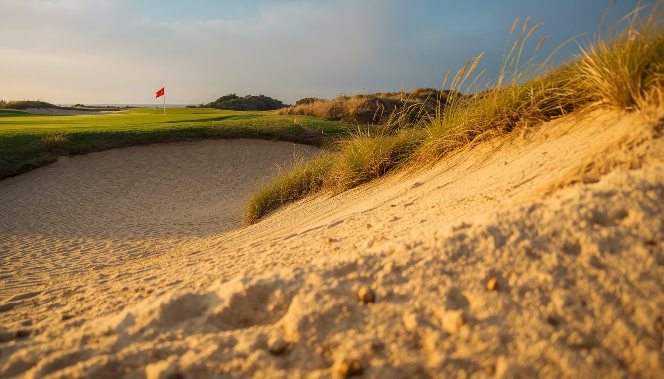 Hole 6 at Ocean Bluff National.