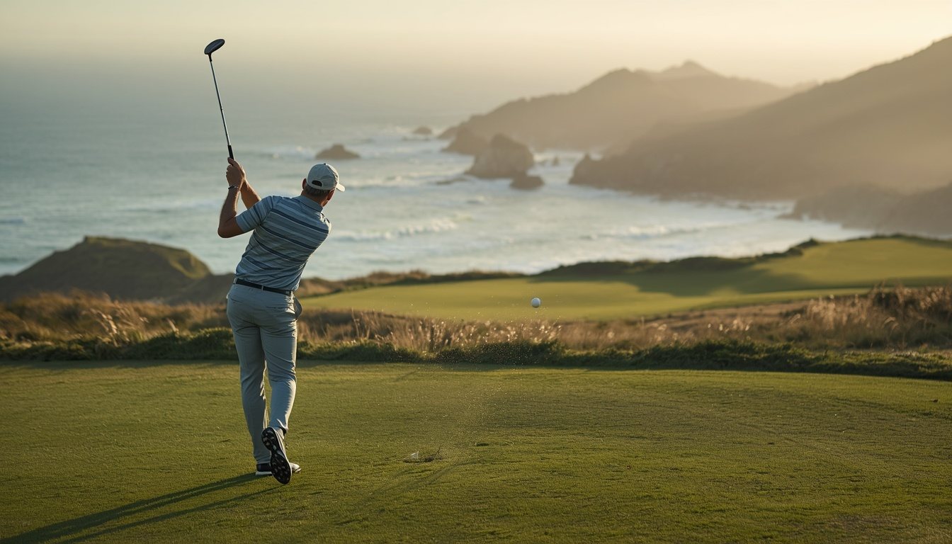 Hole 7 at Ocean Bluff National.