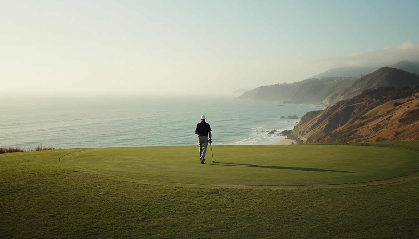 Hole 10 at Ocean Bluff National.
