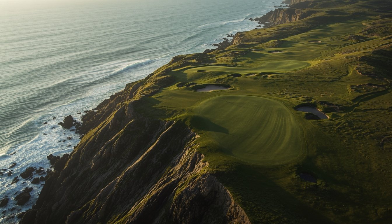 Hole 11 at Ocean Bluff National.