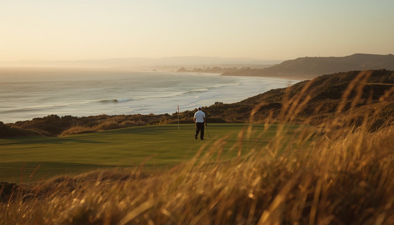 Hole 15 at Ocean Bluff National.