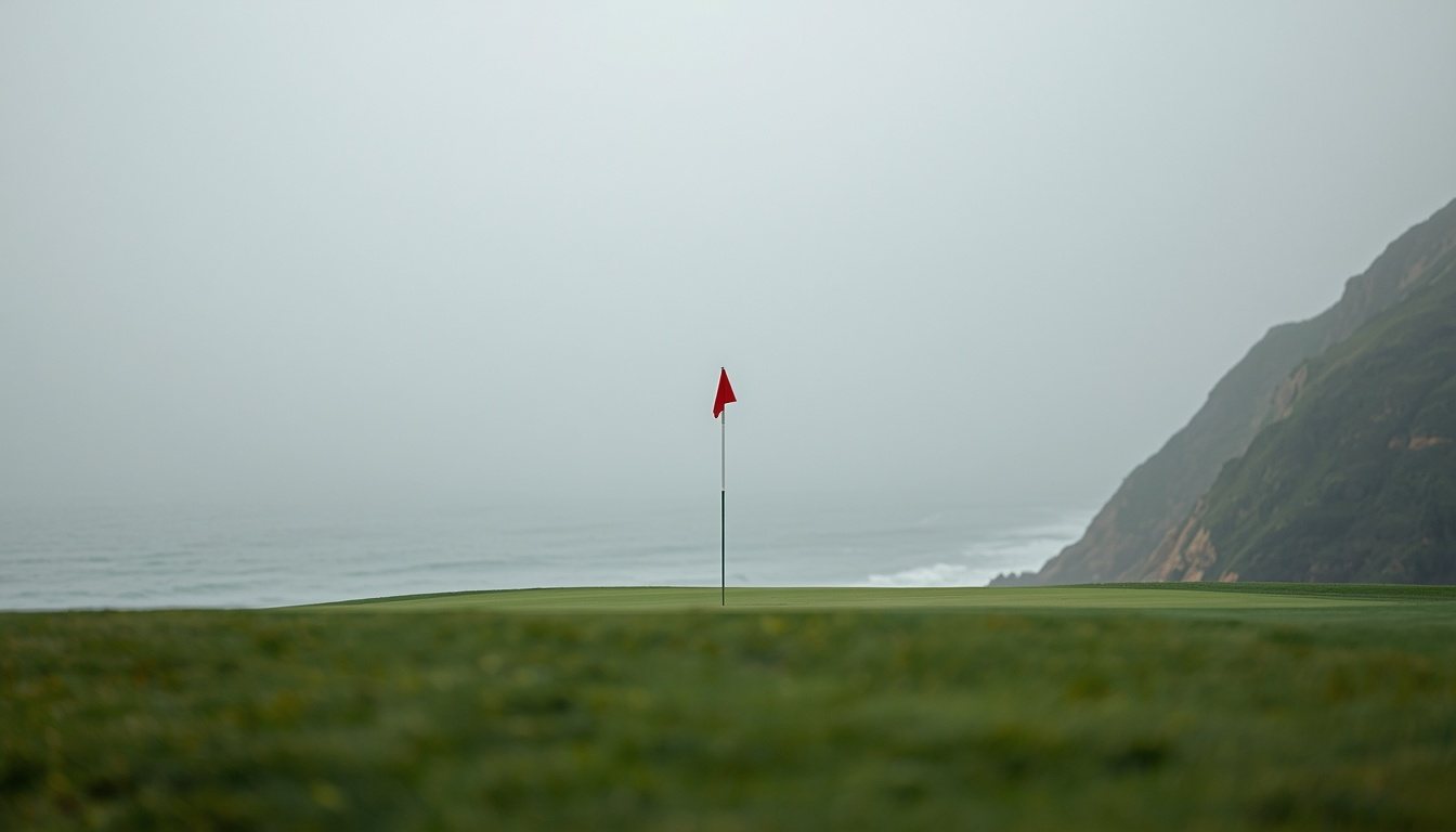 Hole 16 at Ocean Bluff National.
